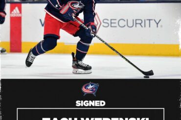 Six ans de plus pour @zachwerenski avec les @bluejacketsnhl !  #AgenceLibreLNH...