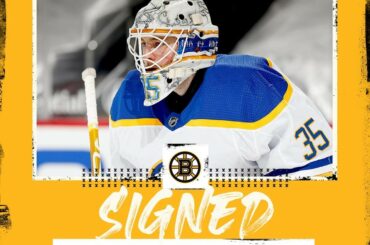 Linus Ullmark (@lullmark) @nhlbruins Les B ont leur gardien de but enfermé pour fo...