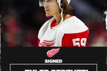Deux ans de plus pour l'étoile de la LNH 2020 Tyler Bertuzzi avec les @detroitredwings!  ...