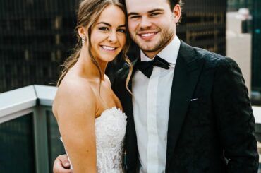 Félicitations à Alex et Lyndsey DeBrincat pour leur mariage ce week-end !  ( IG...