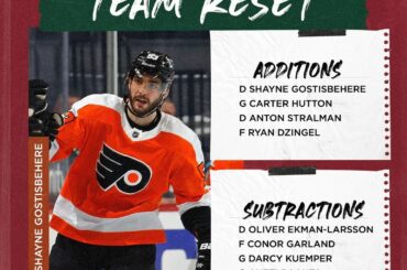 Certains visages familiers ont quitté les @ArizonaCoyotes cette intersaison alors qu'ils se réorganisent ...