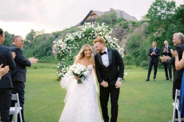 Félicitations à Connor Brown et à sa femme, Madison, pour s'être mariés !  ( @dtbrown2...