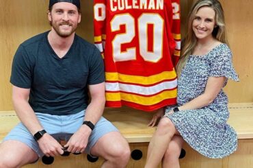 Les petits Coleman sont prêts à partir à Calgary !  ( @bcoles25)...