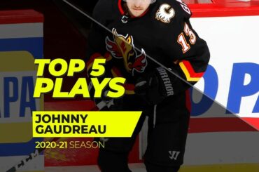 Les cinq meilleurs jeux de Johnny Hockey (@johngaudreau03) de la saison 2020-21 sont là...