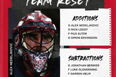 GROSSE intersaison pour les @detroitredwings, avec le finaliste du trophée Calder Alex N...