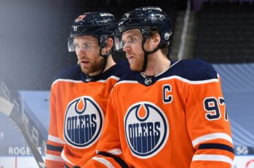 Combien de points combinés Connor McDavid (@mcdavid97) et Leon Draisaitl (@d...