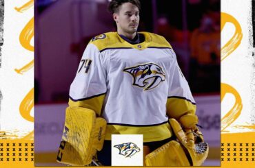 Le @predsnhl a signé un contrat de quatre ans avec le gardien vedette Juuse Saros!  ...