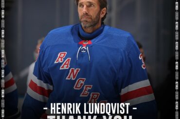 All Hail The King Félicitations pour une carrière incroyable, Henrik Lundqvist (@h...
