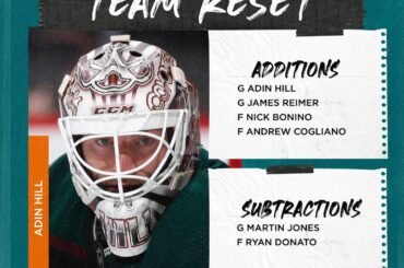 Les @sanjosesharks se sont concentrés sur la refonte de leurs gardiens de but avant les années 2021-22...