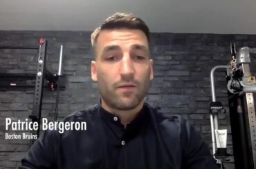 Patrice Bergeron sur l'importance de se mobiliser pour protéger l'environnement pour...