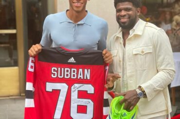 PK Subban et @felixalassime viennent-ils de devenir meilleurs amis ?  Nous le pensons !  ( @s...