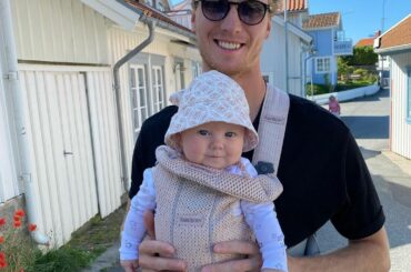 John Klingberg est au sommet des objectifs de papa.  ( @klingbergjohn)...