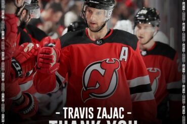 15 saisons.  1 037 jeux.  Félicitations pour cette formidable carrière, Travis Zajac !  ...