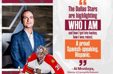 Al Montoya, le premier joueur cubano-américain de la LNH et directeur de @DallasStars...