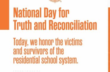 À l'occasion de la Journée nationale pour la vérité et la réconciliation, nous honorons les victimes et les survivants...