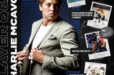 Woogity.  Woogity.  Woogity.  Charlie McAvoy (@cmcavoy25) avec des goûts A+ qui grandissent...