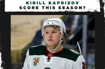 @kirillkaprizov a marqué 27 buts lors de sa saison recrue - combien en obtiendra-t-il...