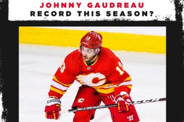 Le sommet en carrière de @johngaudreau03 est de 63 passes décisives!  Donnez votre pronostic...