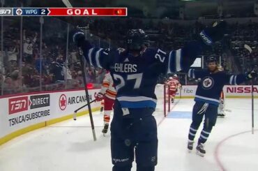 Vous n'avez qu'à respecter le battant de Nikolaj Ehlers ici... ...