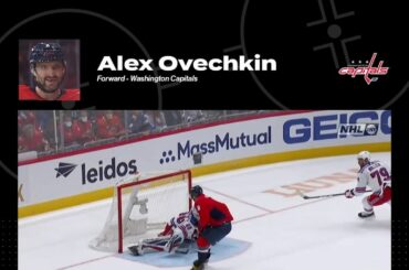 -@aleksandrovechkinofficial atteint le 5e rang des buts de tous les temps -Hendrix Lapierre (...