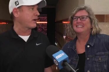 Parents de @coleperfetti91 Parents de @jamie.drysdale #NHLFaceOff ( @nhljets)...