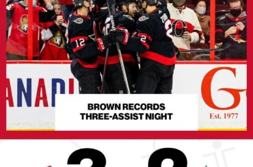 Les @senators sortent vainqueurs ce dimanche soir !  #NHLFaceOff...