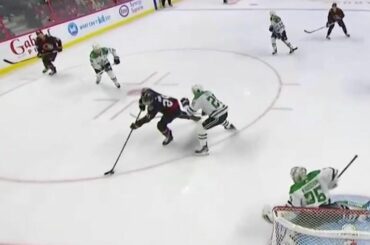 C'est un sale revers, Nick.  #NHLFaceOff...