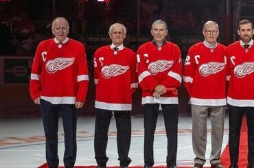 RED WINGS ROYALTY #NHLFaceOff ( @dylanlarkin71, @detroitredwings)...