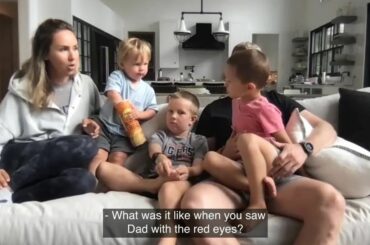 Julie Petry a contribué à transformer l'incident oculaire de Jeff en une histoire de super-héros.  #NHLF...