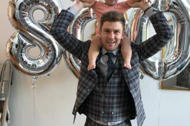 Vive les 800 Jeux, James van Riemsdyk !  (Twitter/Lauren Jane2588)...