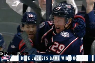 @patriklaine s'est vraiment penché sur ce gagnant @easportsnhl OT... ...