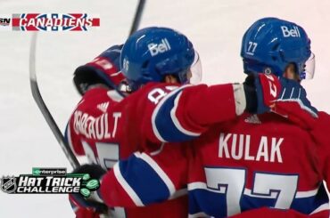 C'est une soirée genre triplé naturelle pour Mathieu Perreault!  ...