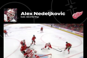 -La sauvegarde du bâton de plongeon d'Alex Nedeljkovic (@alexned_) -Celle de Tanner Jeannot (@tanner_j1...