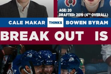 Bowen Byram peut-il suivre les traces de Cale Makar pour devenir une star ?  @VegasGolde...