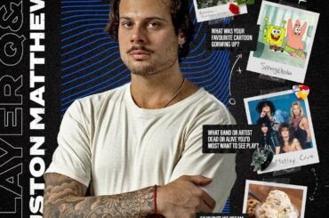 @austonmatthews, homme au goût exquis.  (Via @nhlpa)...