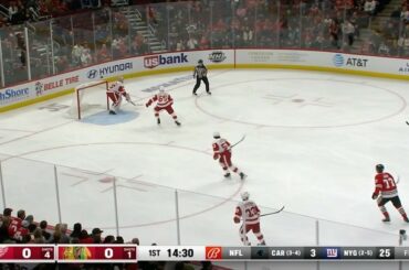 Félicitations à @lucasraymonds pour avoir remporté son premier tour du chapeau en carrière dans la LNH...