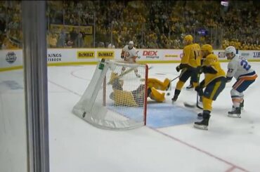 Mouvement de rondelle impeccable de l'unité de jeu de puissance @ny_islanders....