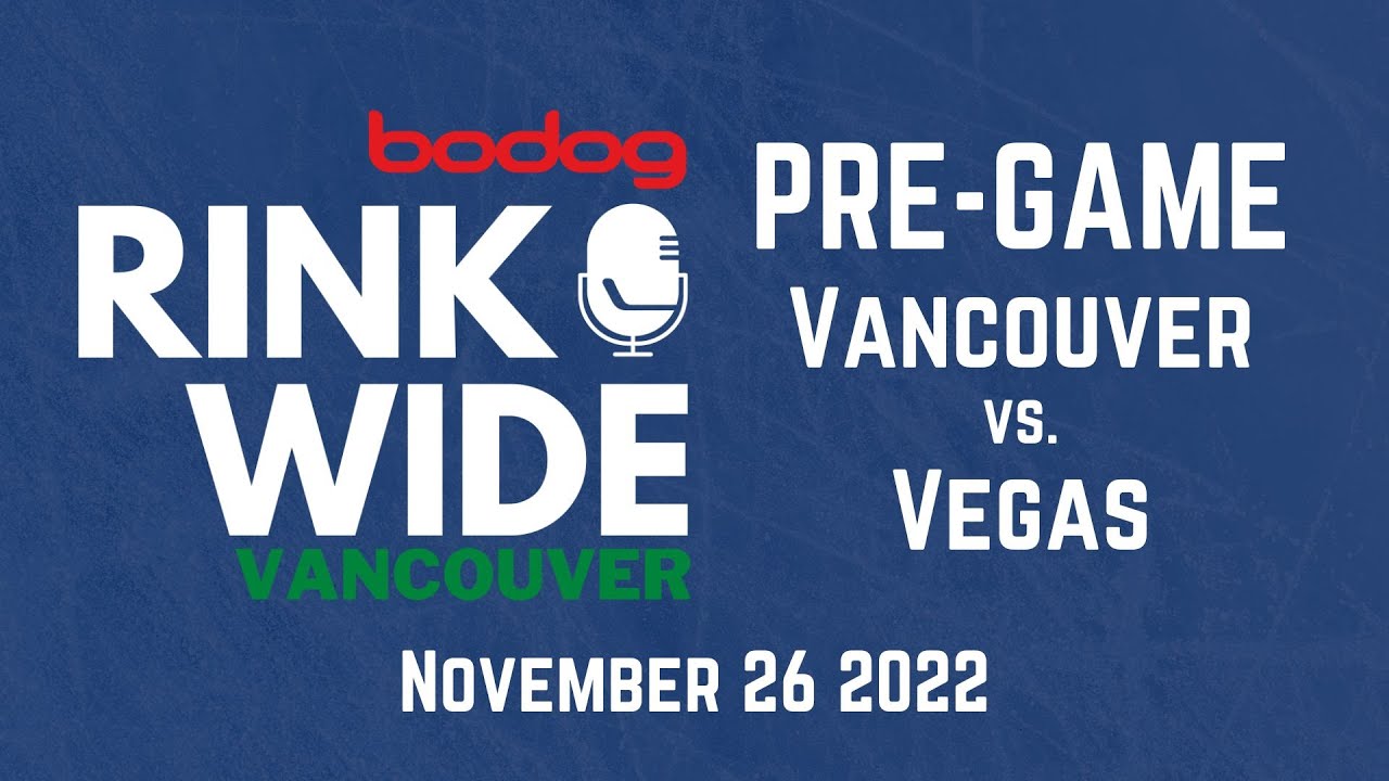 🏒AVANT-MATCH : Vancouver Canucks contre Vegas Golden Knights (26 ...