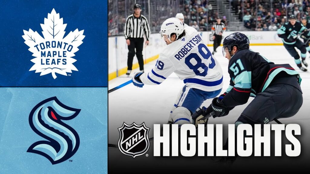 Maple Leafs contre Kraken | Faits saillants de la LNH | 29 janvier 2026