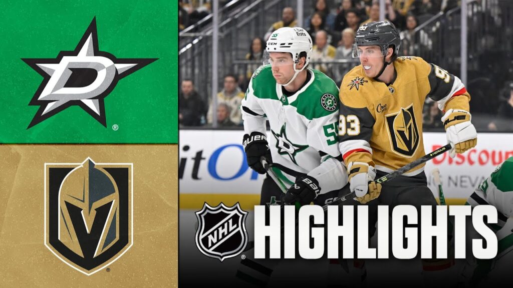 Étoiles contre Golden Knights | Faits saillants de la LNH | 29 janvier 2026
