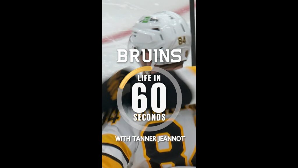 Tanner Jeannot aime le plein air – La vie des Bruins en 60 secondes