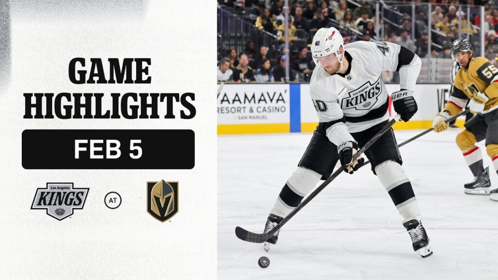 FAITS SAILLANTS : Kings de Los Angeles contre Golden Knights de Vegas | 02.05.26