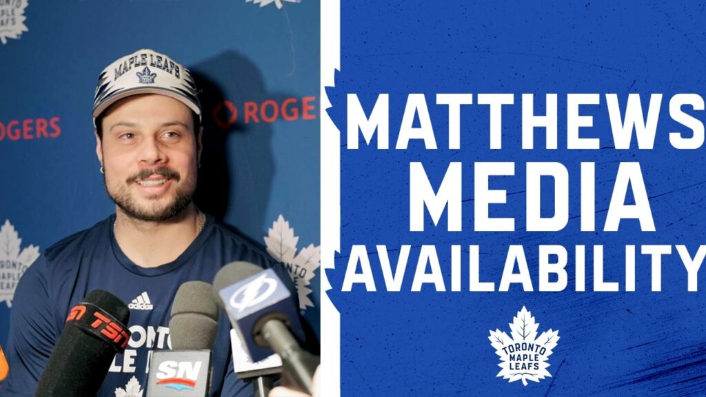 Auston Matthews | Avant-match contre le Lightning de Tampa Bay | 25 février 2026