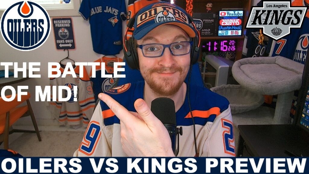 Rapport d&rsquo;avant-match : Oilers d&rsquo;Edmonton contre Kings de Los Angeles
