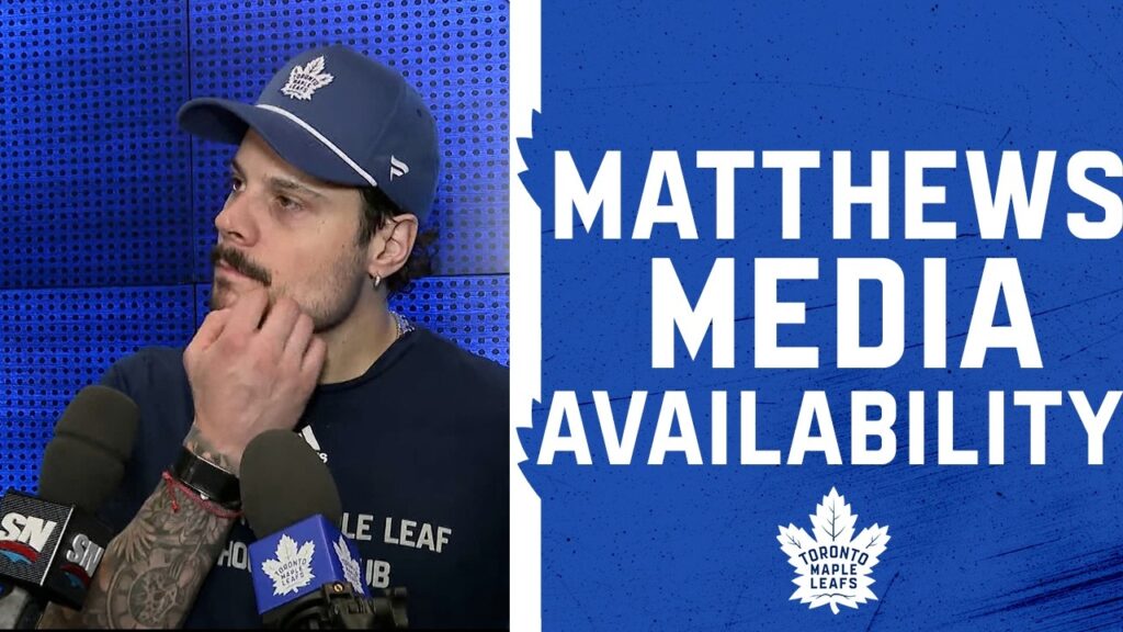 Auston Matthews | Avant-match contre les Sénateurs d&rsquo;Ottawa | 28 février 2026