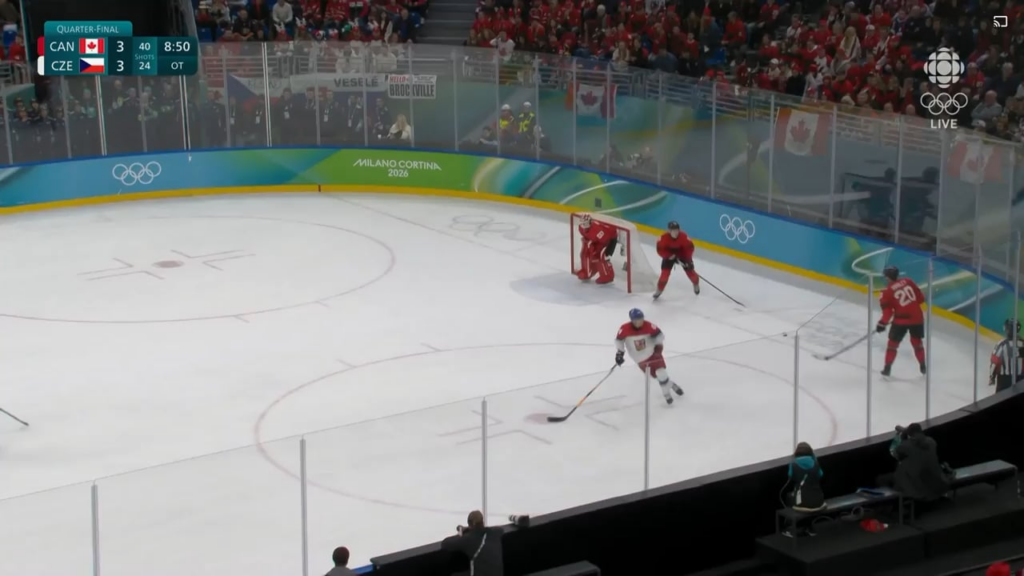 But de Mitch Marner en prolongation