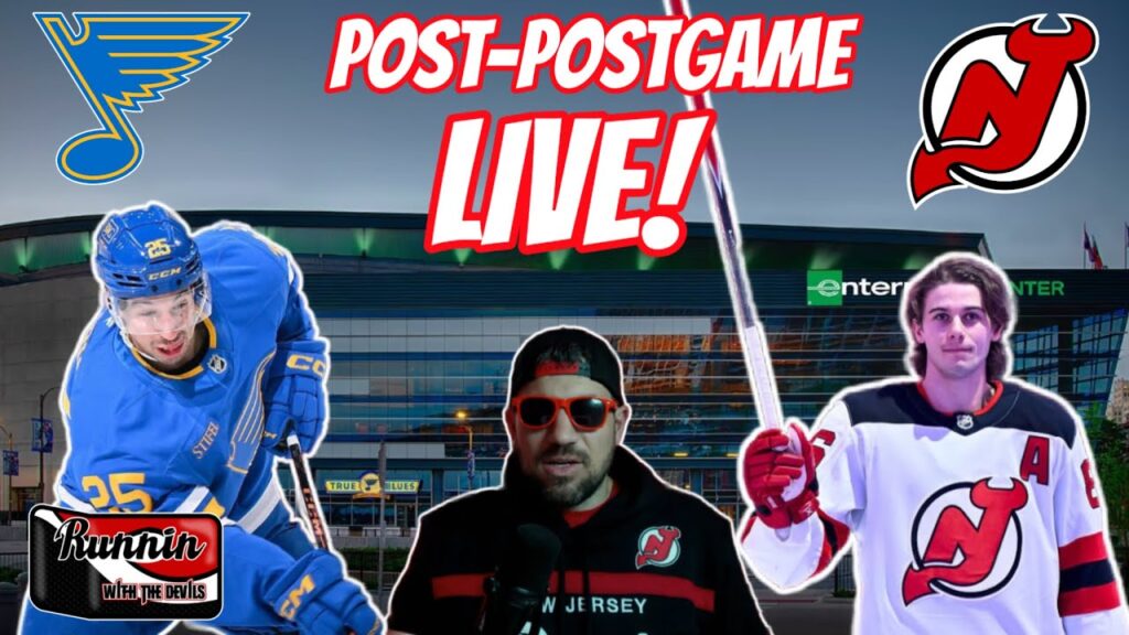NJ Devils contre St. Louis Blues après-match en direct ! 28/02/26 LES DIABLES GAGNENT 3-1