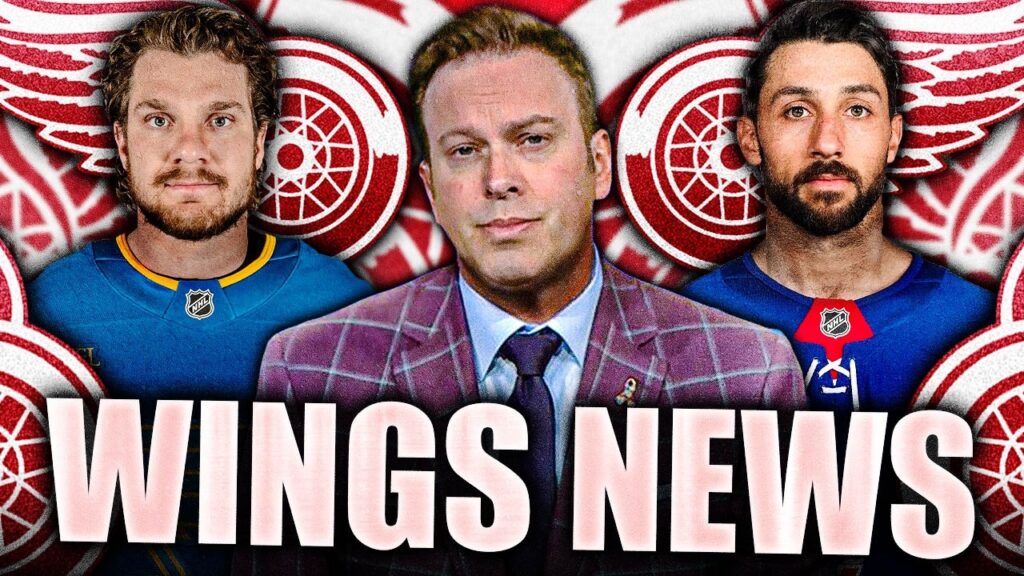 ELLIOTTE FRIEDMAN LANCE UNE ÉNORME MISE À JOUR SUR LE COMMERCE DES RED WINGS DE DTROIT : ROBERT THOMAS, VINCENT TROCHECK ?