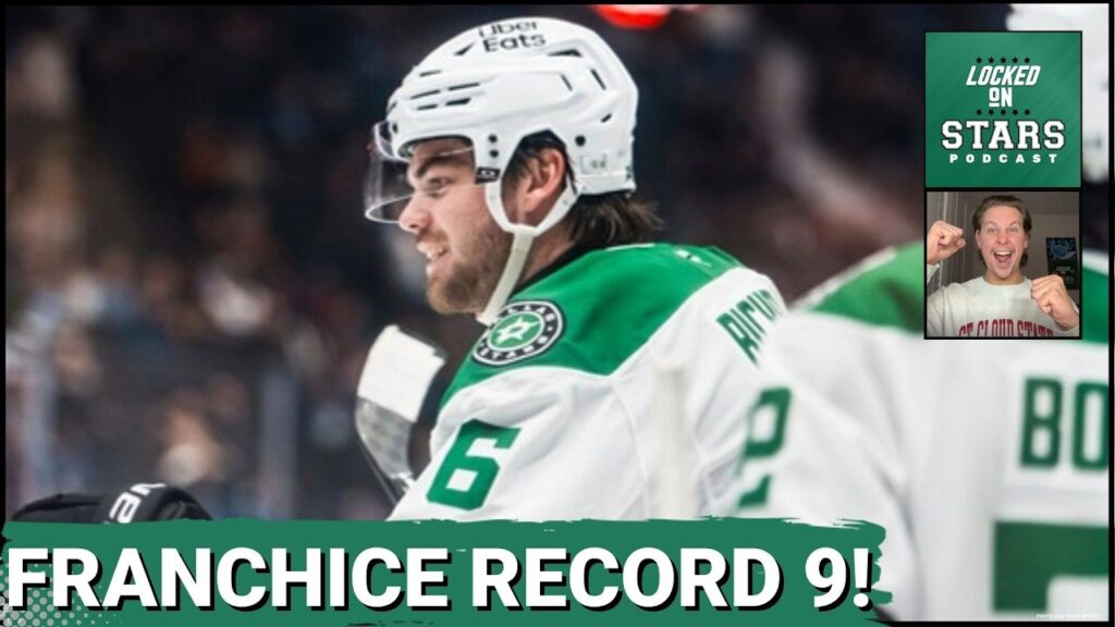 HISTORIQUE : Les Stars de Dallas ÉCRASENT les Canucks dans un record de franchise pour une 9e victoire consécutive – Lian Bichsel BRILLE !