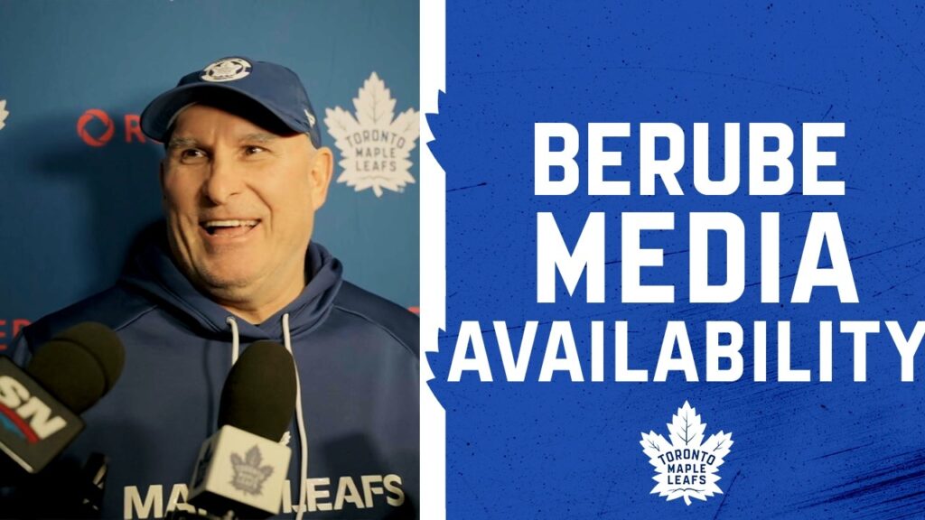 Craig Bérubé | Avant-match aux Sabres de Buffalo | 14 mars 2026